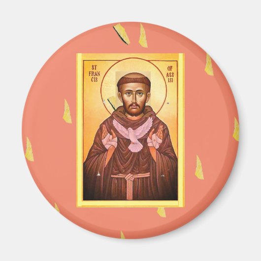 Saint Francis von Assisi Magnet (Vorne)