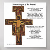 Saint Francis von Assisi Poster (Vorne)