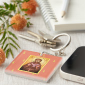 Saint Francis von Assisi Schlüsselanhänger (Vorderseite rechts)