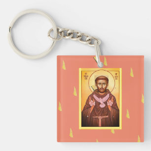 Saint Francis von Assisi Schlüsselanhänger