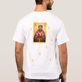 Saint Francis von Assisi T-Shirt (Rückseite)