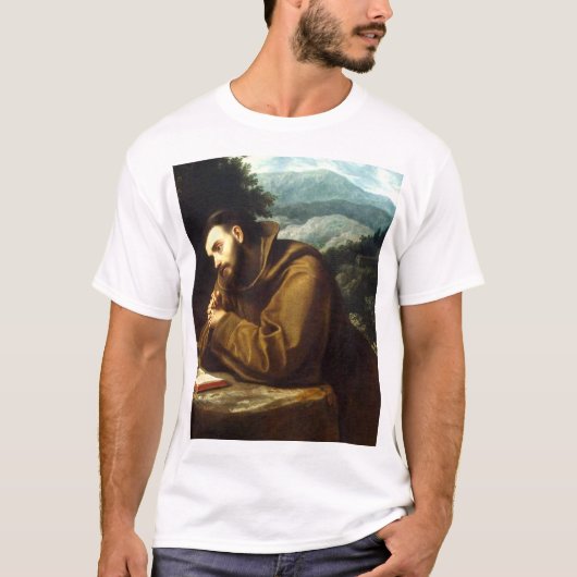 Saint Francis von Assisi T-Shirt (Vorderseite)