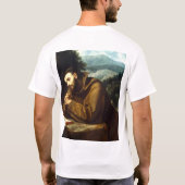 Saint Francis von Assisi T-Shirt (Rückseite)