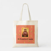 Saint Francis von Assisi Tragetasche (Rückseite)
