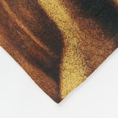 Saint Francis von Assisi von Caravaggio Fleecedecke (Ecke)