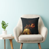 Saint Francis von Assisi von Caravaggio Kissen (Stuhl )