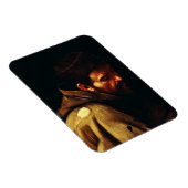 Saint Francis von Assisi von Caravaggio Magnet (Rechte Seite)