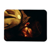 Saint Francis von Assisi von Caravaggio Magnet (Horizontal)