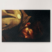 Saint Francis von Assisi von Caravaggio Puzzle (Horizontal)