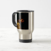 Saint Francis von Assisi von Caravaggio Reisebecher (Vorderseite Links)