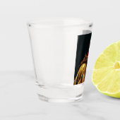 Saint Francis von Assisi von Caravaggio Schnapsglas (Links)