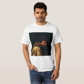 Saint Francis von Assisi von Caravaggio T-Shirt (Vorne ganz)