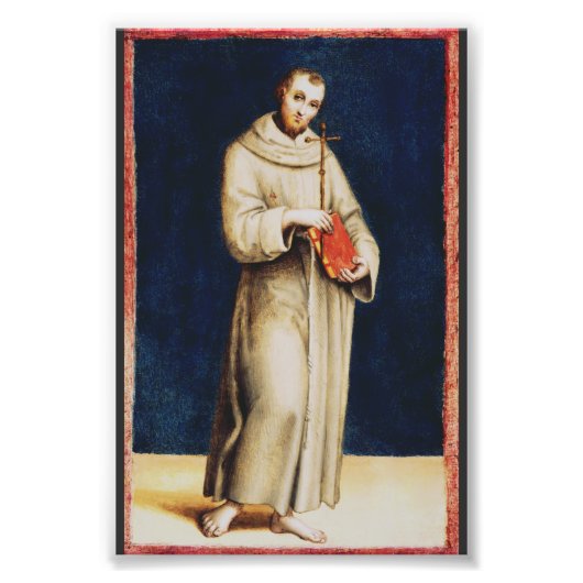 Saint Francis von Assisi von Raphael Fotodruck (Vorne)