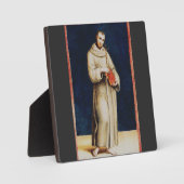 Saint Francis von Assisi von Raphael Fotoplatte (Vorderseite)