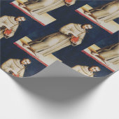 Saint Francis von Assisi von Raphael Geschenkpapier (Ecke)