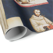 Saint Francis von Assisi von Raphael Geschenkpapier (Rolleneckpunkt)
