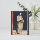 Saint Francis von Assisi von Raphael Postkarte (Stehend Vorderseite)