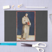 Saint Francis von Assisi von Raphael Seidenpapier (Handwerk)