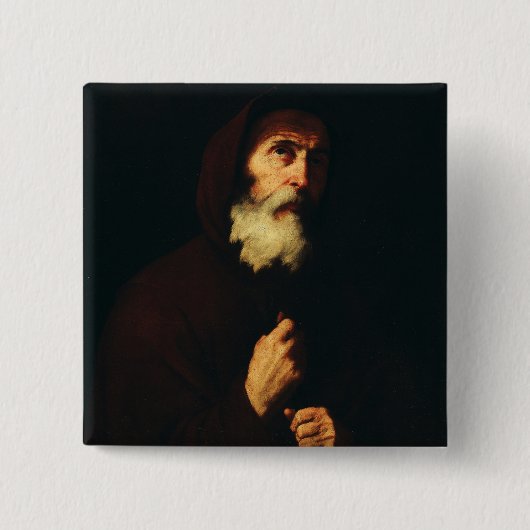 Saint Francis von Paola Button (Vorderseite)