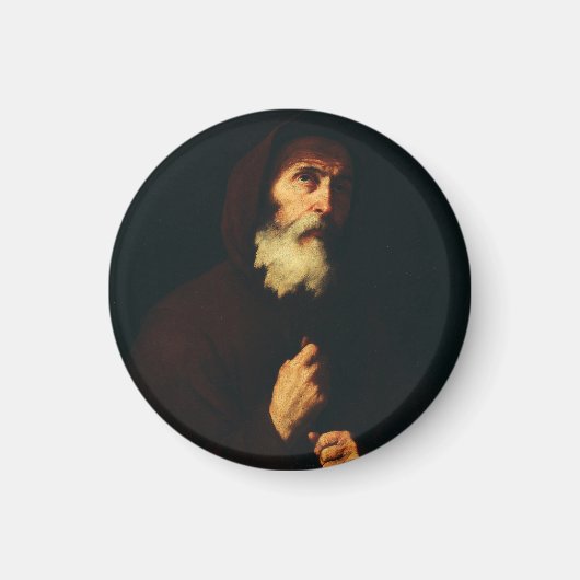 Saint Francis von Paola Magnet (Vorne)