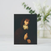 Saint Francis von Paola Postkarte (Stehend Vorderseite)