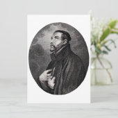 Saint Francis Xavier Dankeskarte (Stehend Vorderseite)