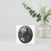 Saint Francis Xavier Quadratische Visitenkarte (Stehend Vorderseite)