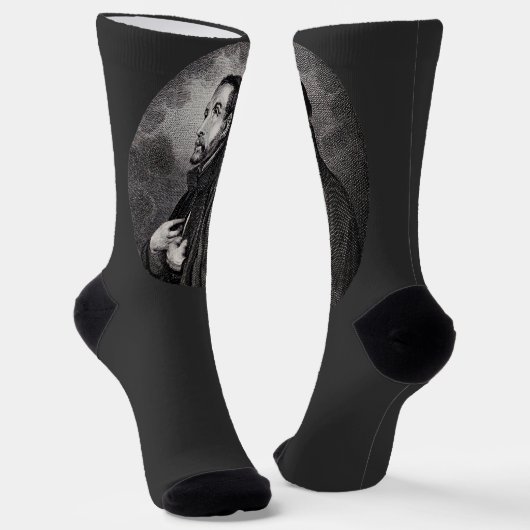 Saint Francis Xavier Socken (Gewinkelt)
