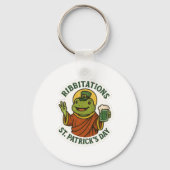 Saint Frog St.Patrick's Day Schlüsselanhänger (Vorderseite)