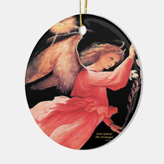 Saint Gabriel der Erzengel Keramik Ornament (Links)