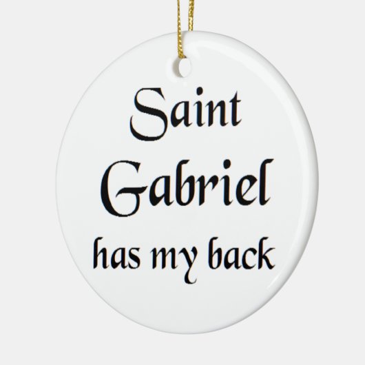 saint gabriel keramik ornament (Links)