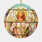 Saint Gabriel Keramik Ornament (Vorne)