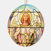Saint Gabriel Keramik Ornament (Links)