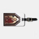 SAINT GALGANO Parchment Gepäckanhänger (Vorderseite horizontal)