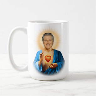 Saint Gavin Newsom Gebet Kaffeetasse
