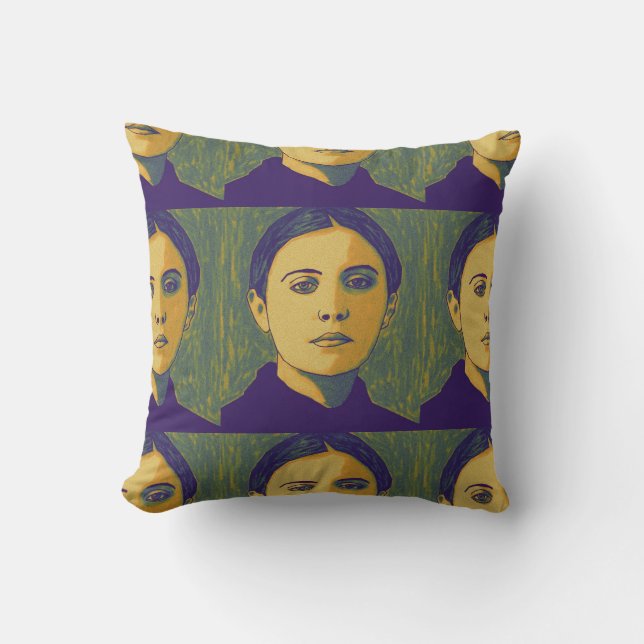 Saint Gemma Galgani Kissen (Vorderseite)