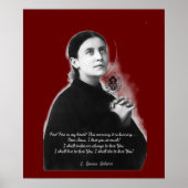 SAINT GEMMA GALGANI POSTER (Vorne)