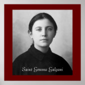 SAINT GEMMA GALGANI POSTER (Vorne)