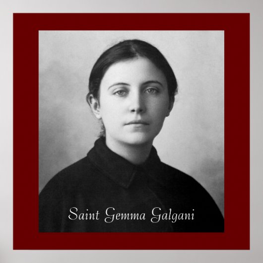 SAINT GEMMA GALGANI POSTER (Vorne)