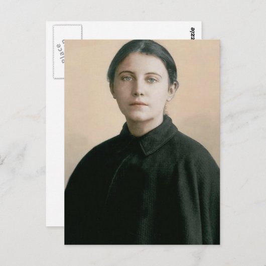 SAINT GEMMA GALGANI POSTKARTE (Vorne/Hinten)