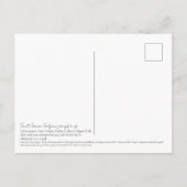 Saint Gemma Galgani Postkarte (Rückseite)