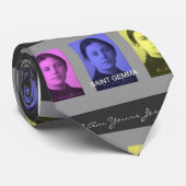 SAINT GEMMA "I AM YOURS JESUS" KRAWATTE (Gerollt)