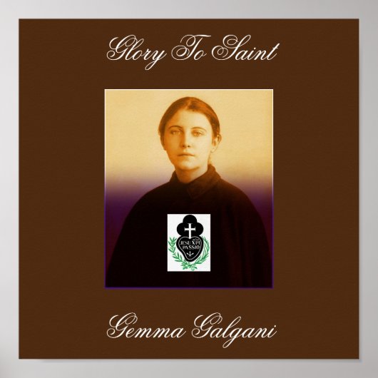 SAINT GEMMA POSTER (Vorne)