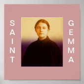 SAINT GEMMA POSTER (Vorne)
