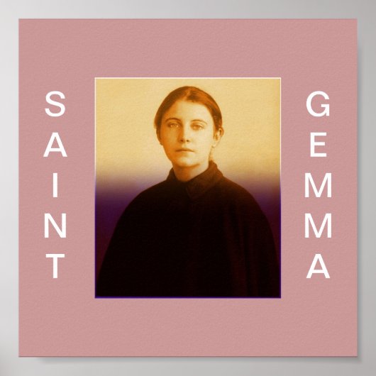 SAINT GEMMA POSTER (Vorne)