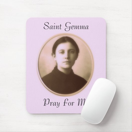 SAINT GEMMA PRAY FÜR MICH MOUSEPAD (Mit Mouse)