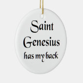 saint genesius keramik ornament (Rechts)