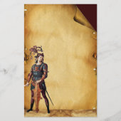 SAINT GEORGE ANTIQUE PARCHMENT BRIEFPAPIER (Vorderseite)