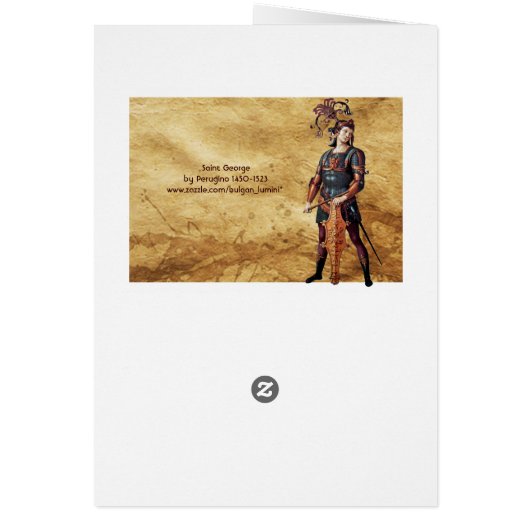 Saint George, Brown Parchment (Hinten)