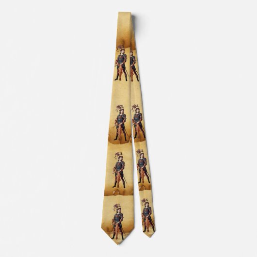 Saint George, Brown Parchment Krawatte (Vorderseite)